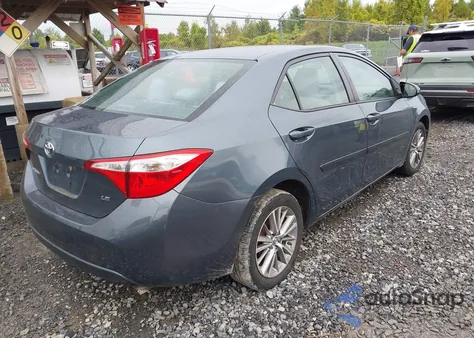 2014 Toyota Corolla Le Plus z USA, uszkodzony, nr VIN 2T1BURHE4EC210227